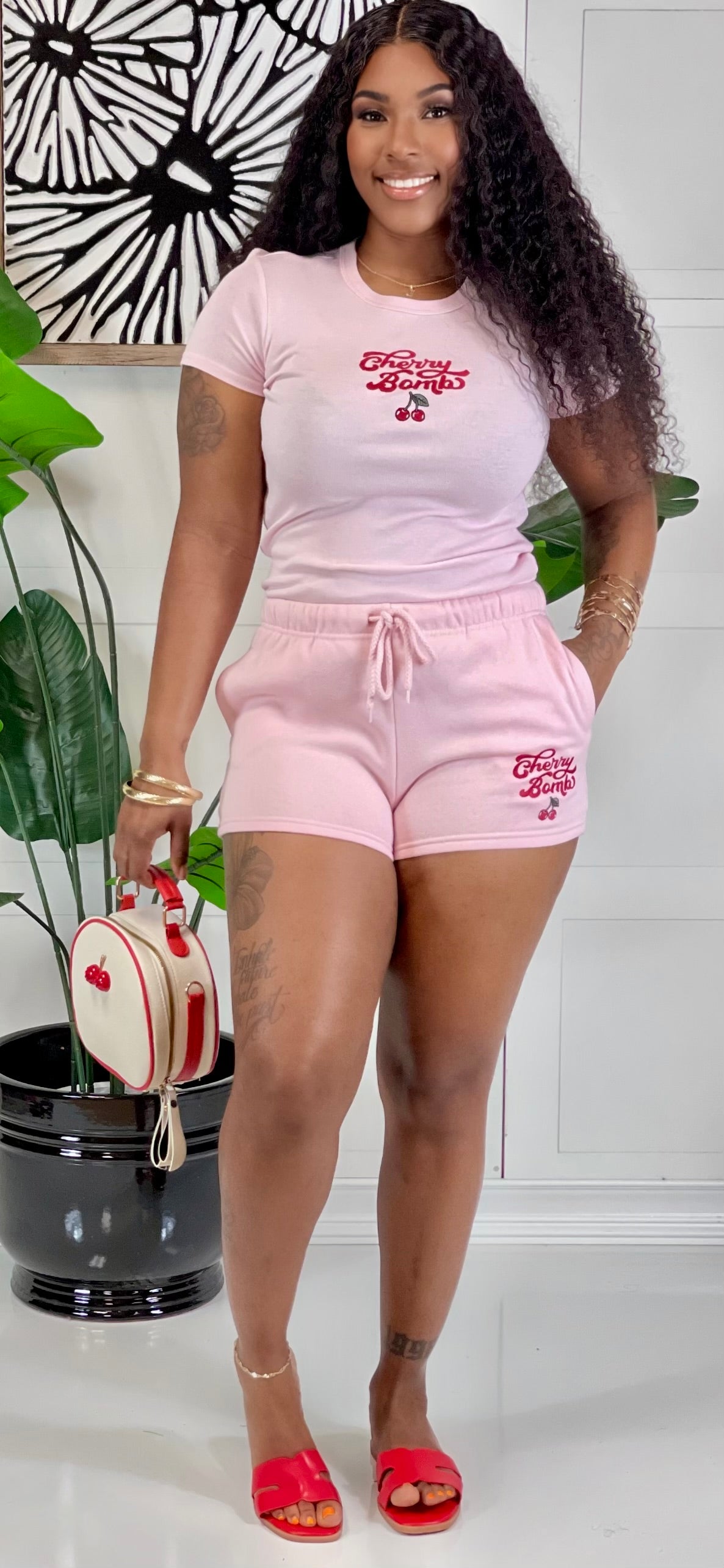 Cherry Bomb Set(Pink)