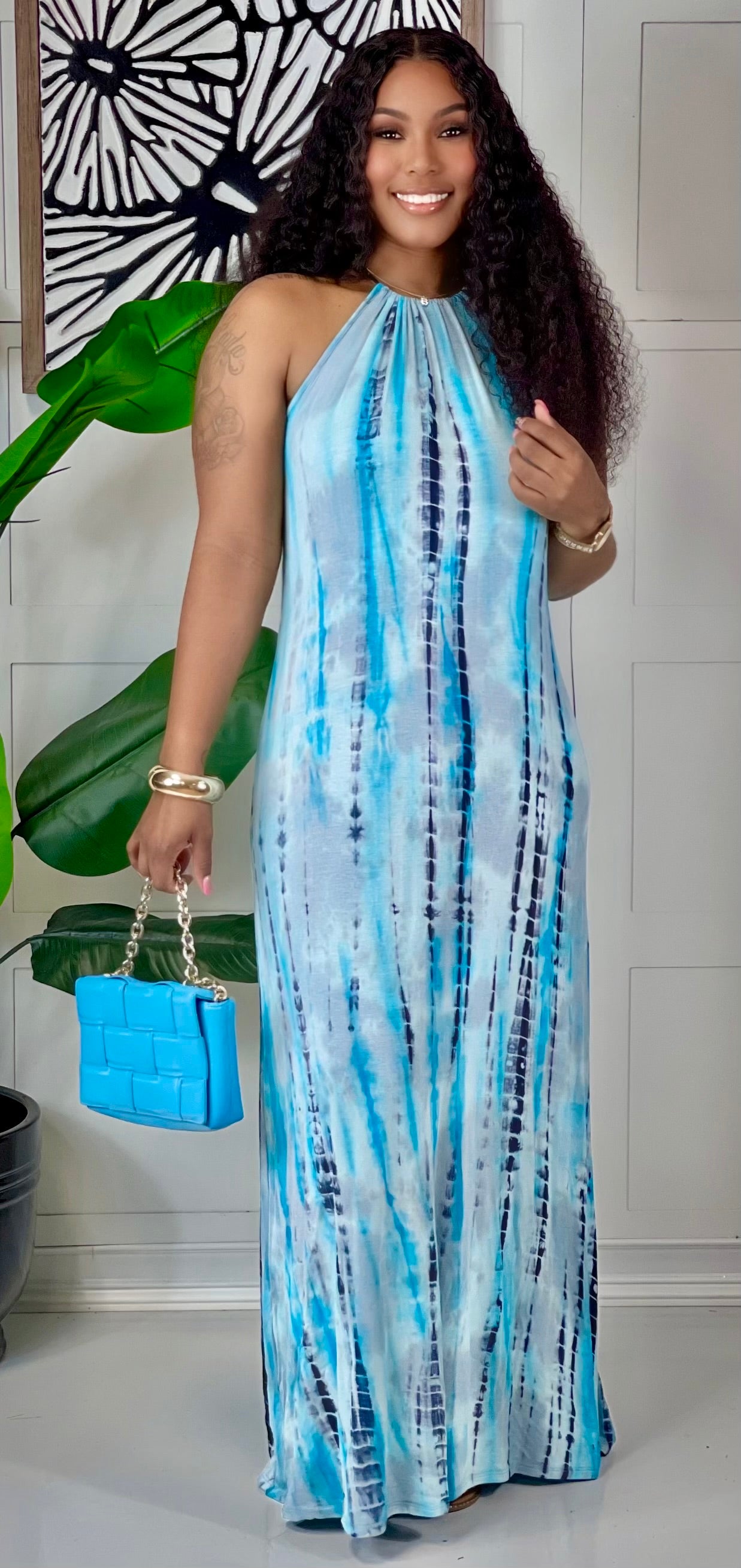 Shades Of Blue Maxi