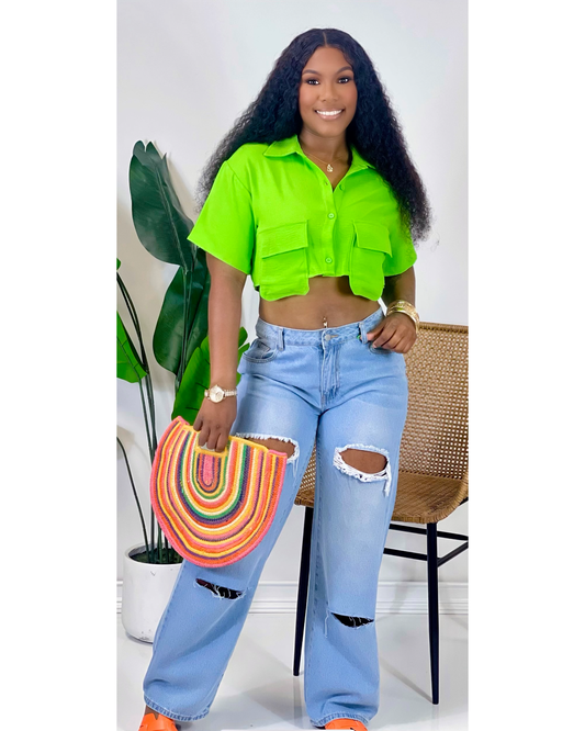 Green Cargo Top