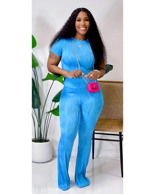 Pretty Flare Set (Blue)