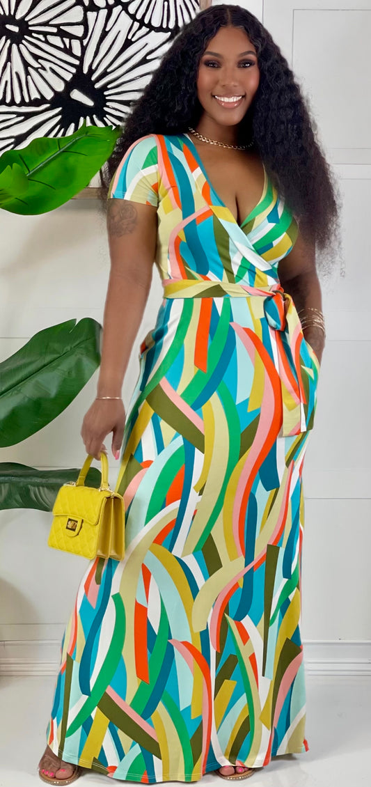 Clarissa Maxi Pocket Dress