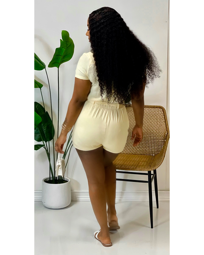 Vanilla Pastel Romper