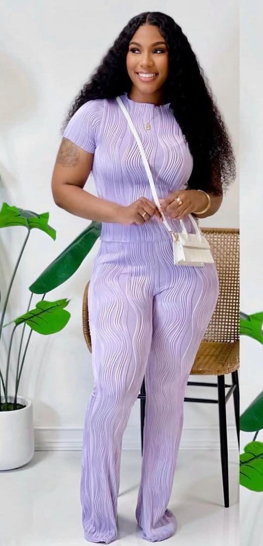 Pretty Flare Set (Lavender)