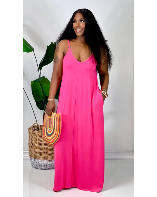 Cami Pocket Maxi (Berry)