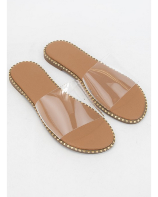 So Clear Sandals
