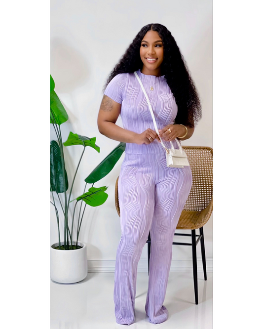 Pretty Flare Set (Lavender)