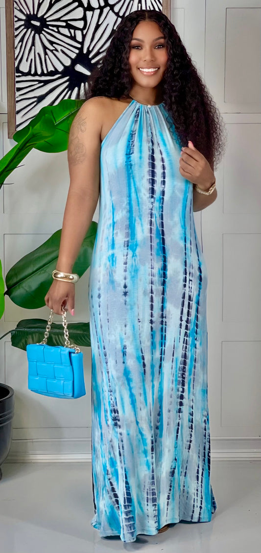 Shades Of Blue Maxi