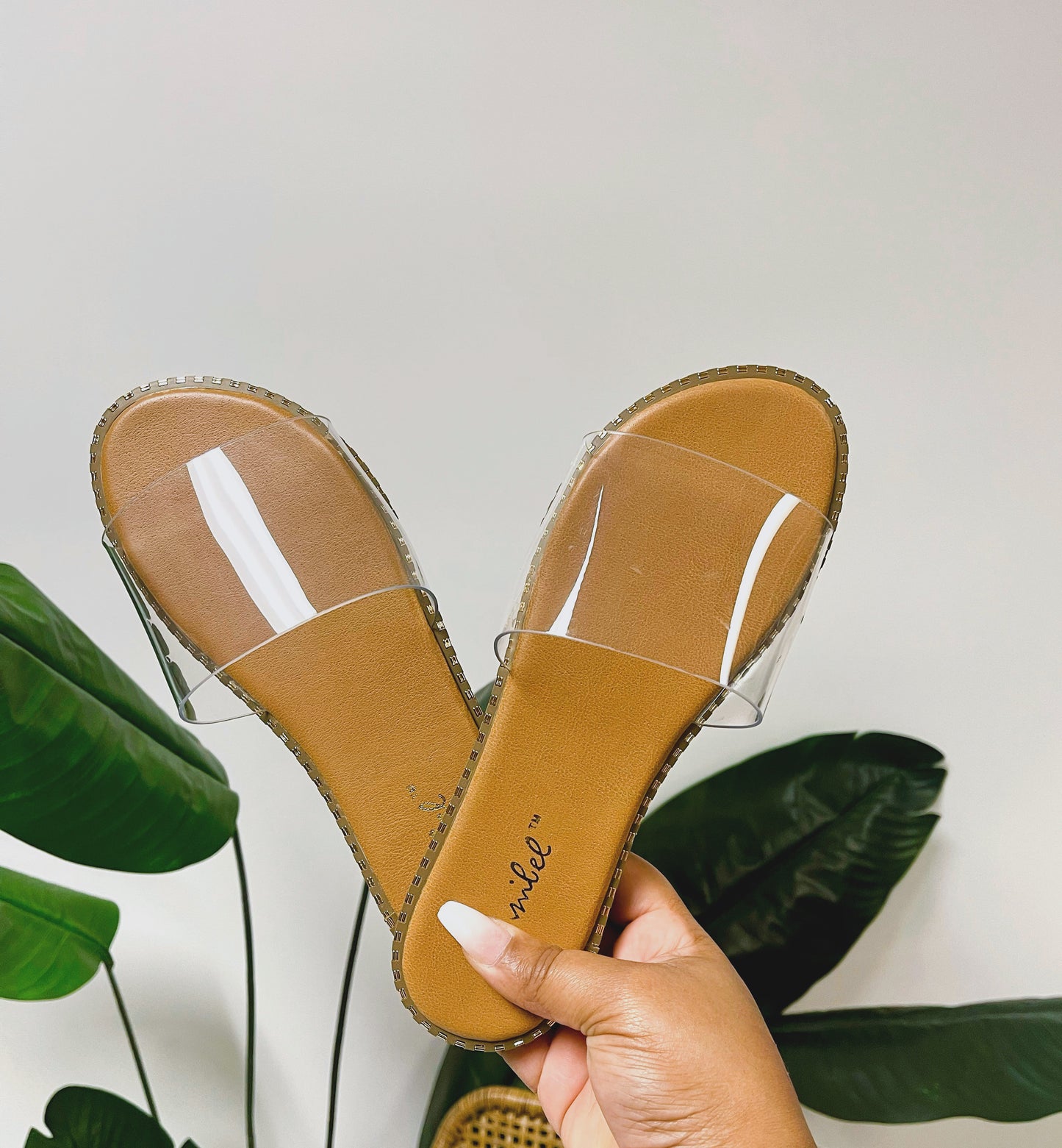 So Clear Sandals