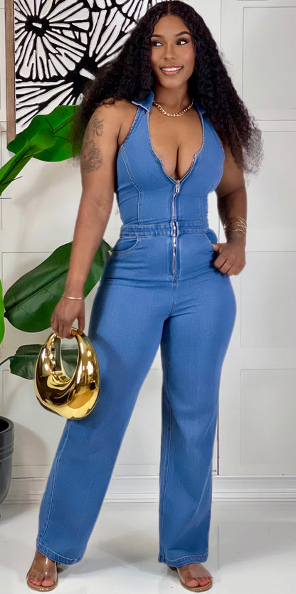 Denim Girl Jumpsuit