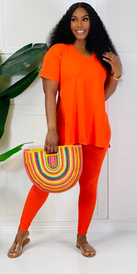Spring Lounge Set (Orange)