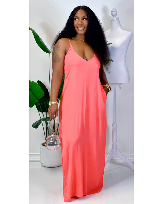 Coral Pocket Maxi