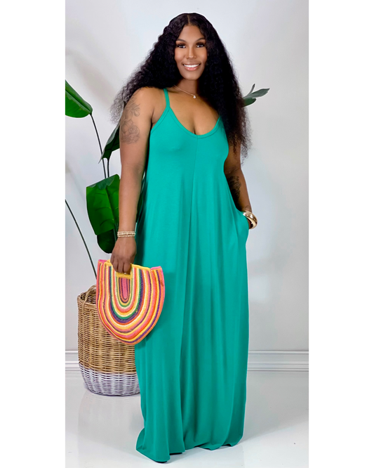 Cami Pocket Maxi (Green)