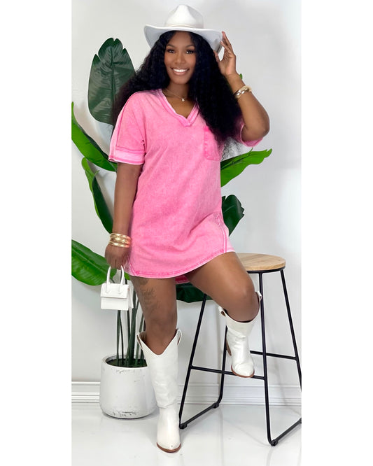 Oversized T-Shirt Dress
