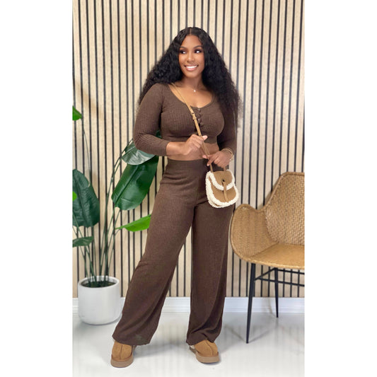 Comfy Lounge Set (Chocolate)