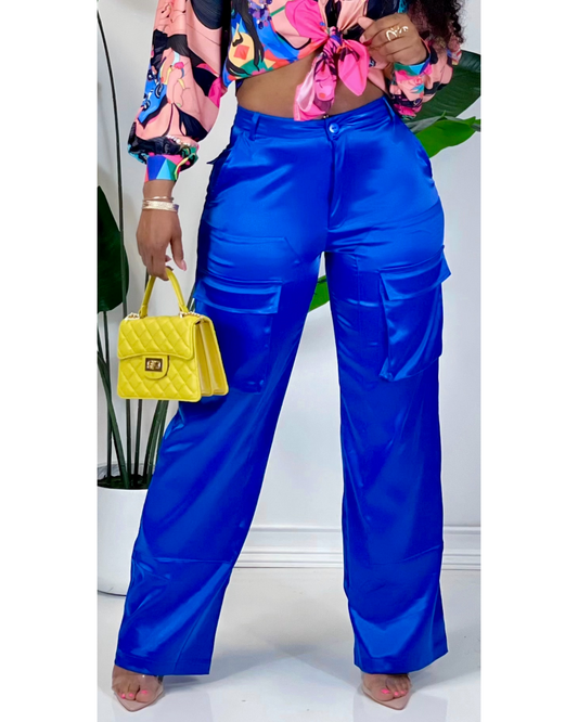 Royal Satin Cargos