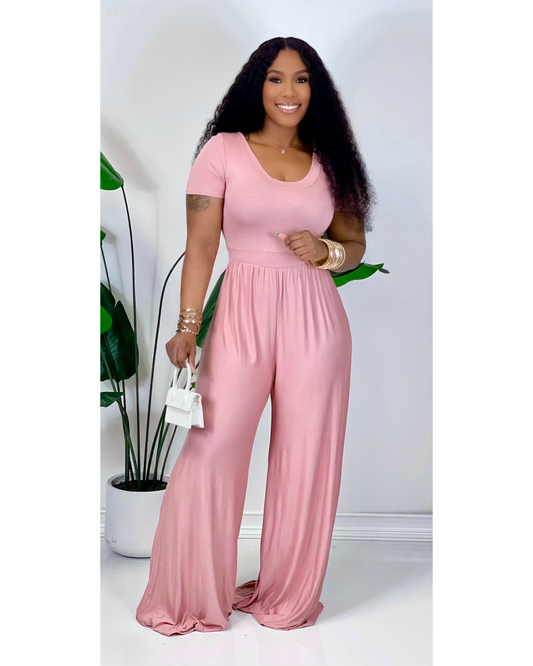 Pastel Cutie Romper (Blush)