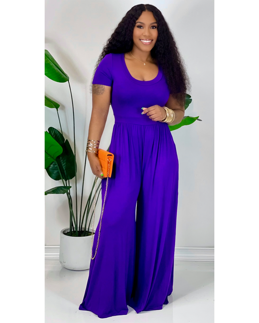 Purple Cutie Romper