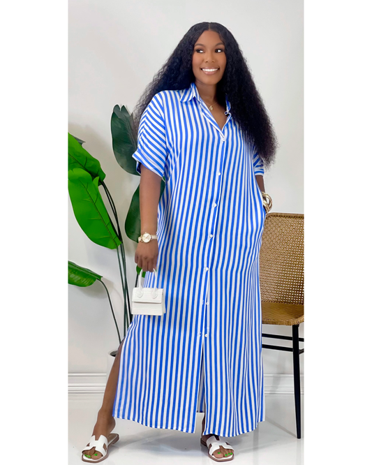 Striped T-shirt Dress