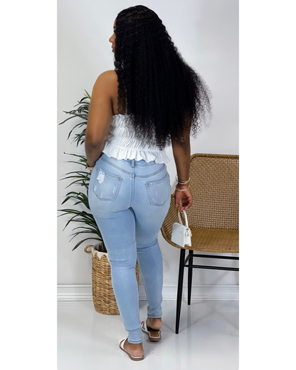 Ari Denim Distressed Jeans