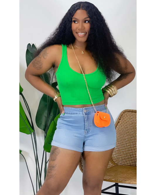 Crop Top (Green)