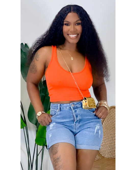 Crop Top (Orange)